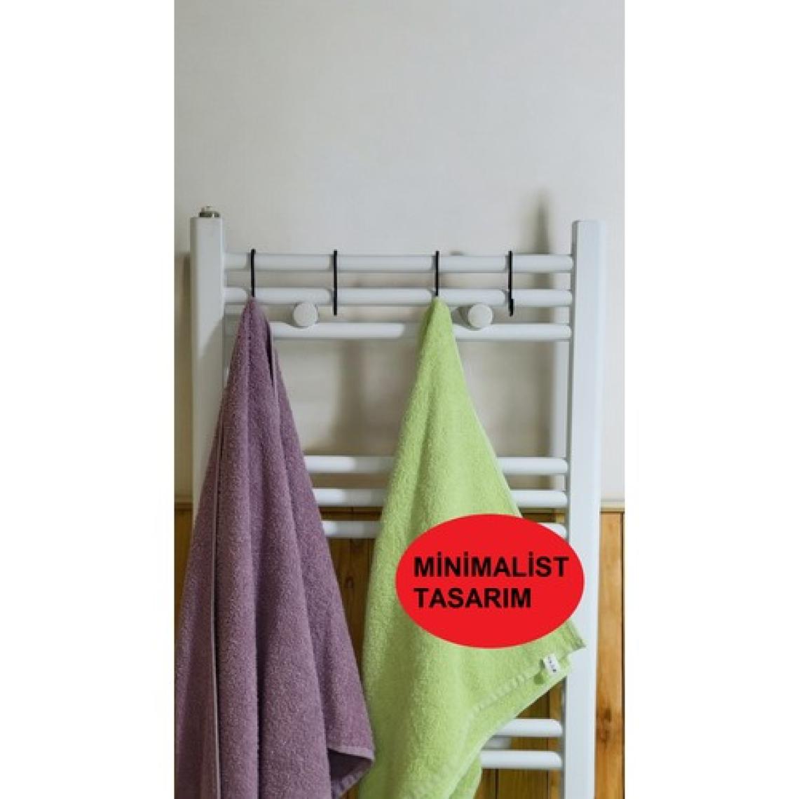 Peka 4 Adet Paslanmaz Banyo Kancası Şampuanlık Askısı Banyo Düzenleyici Lif Kese Askısı Mutfak Askısı