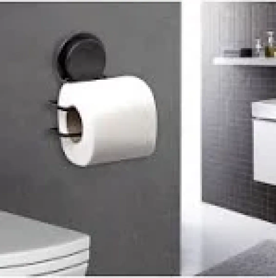 Okyanus Home Magic Fix Sihirli Yapışkan Siyah Wc Kağıtlık