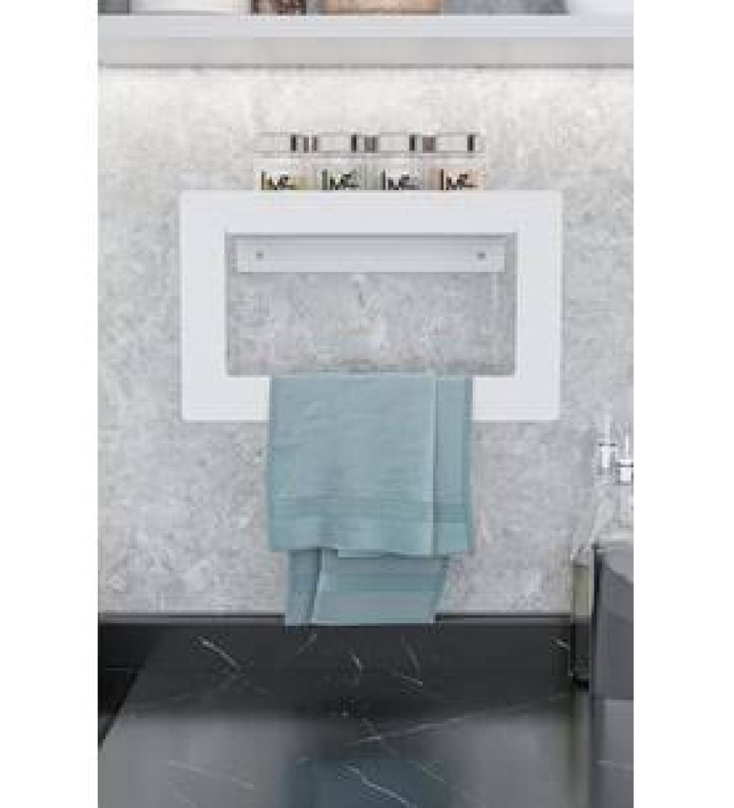 Lamizon Banyo Havlusu El Yüz Havlusu Banyo Havlu Askısı Raf 27CM