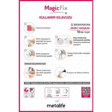 Okyanus Home Magic Fix Sihirli Yapışkan Siyah Ikili Askı