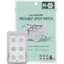 Mikro Magnezyum Iğneli Yüz Bandı Lalarecıpe Trouble Spot Patch Medium 6 Adet