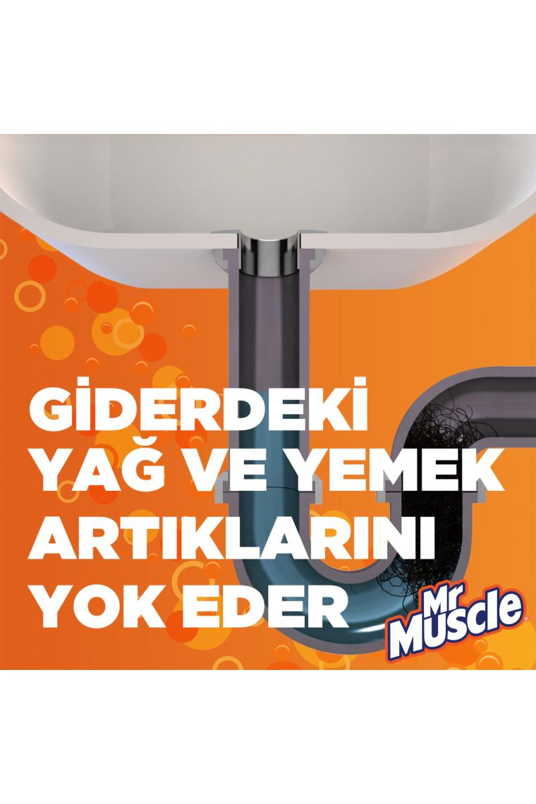 Mr. Muscle 50 gr 2'li Granül Lavabo Açıcı