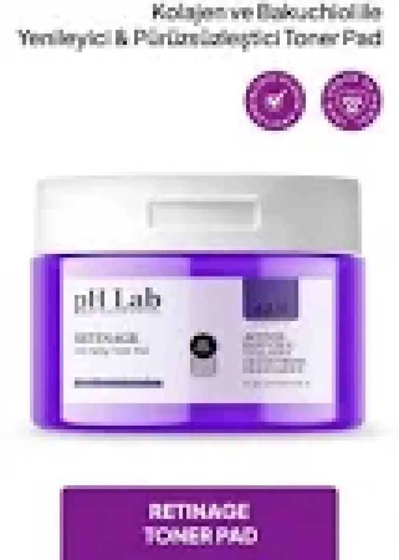 Phlab Retinage Anti Aging Yenileyici & Pürüzsüzleştirici Toner Pedi