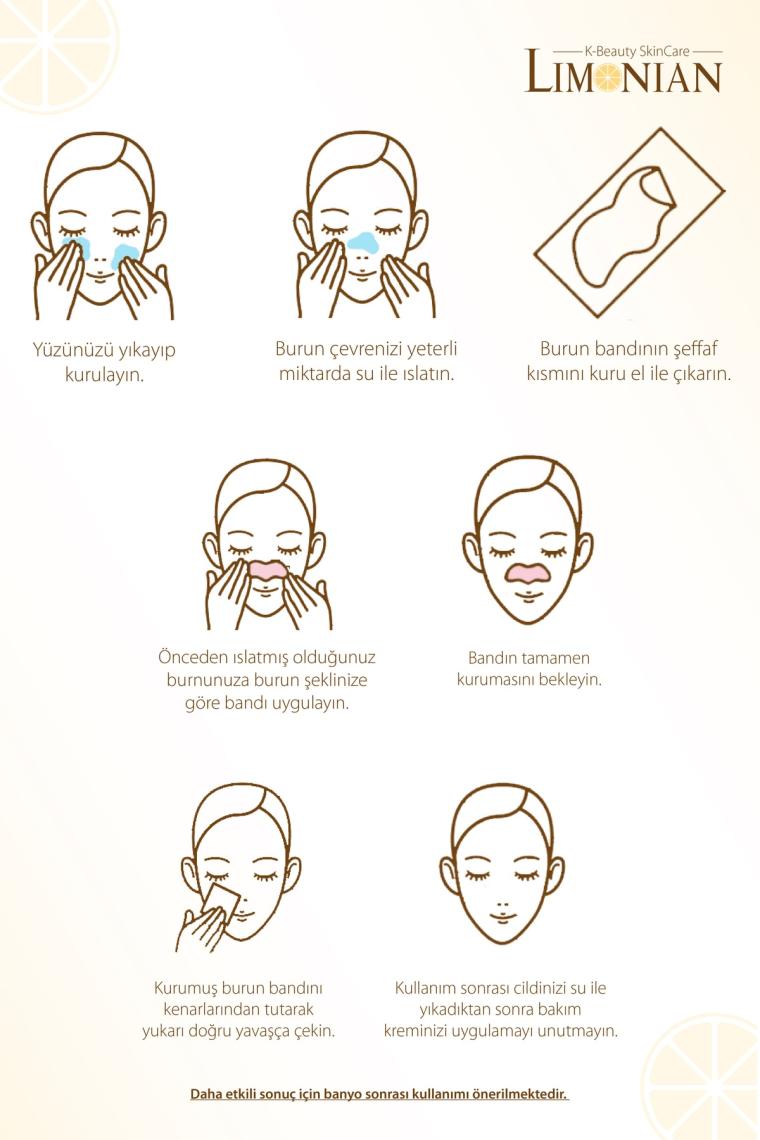Nose Pack Siyah Nokta Ve Gözenek Bakımı İçin Burun Bandı