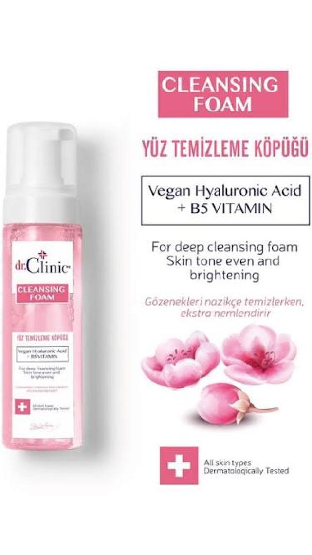 Dr. Clinic Dr.clinic Yüz Temizleme Köpüğü 160 ml
