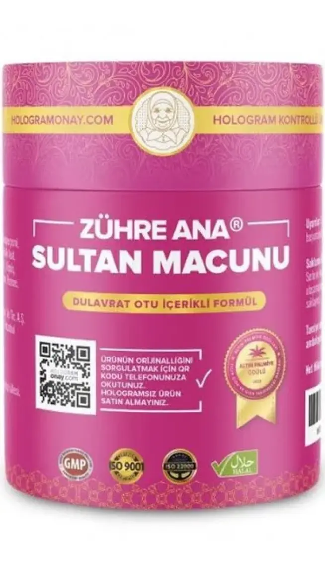 Zühre Ana Sultan Macunu Dulavrat Otu Hayıt ve Civanperçemi Içeren Macun 240 gr