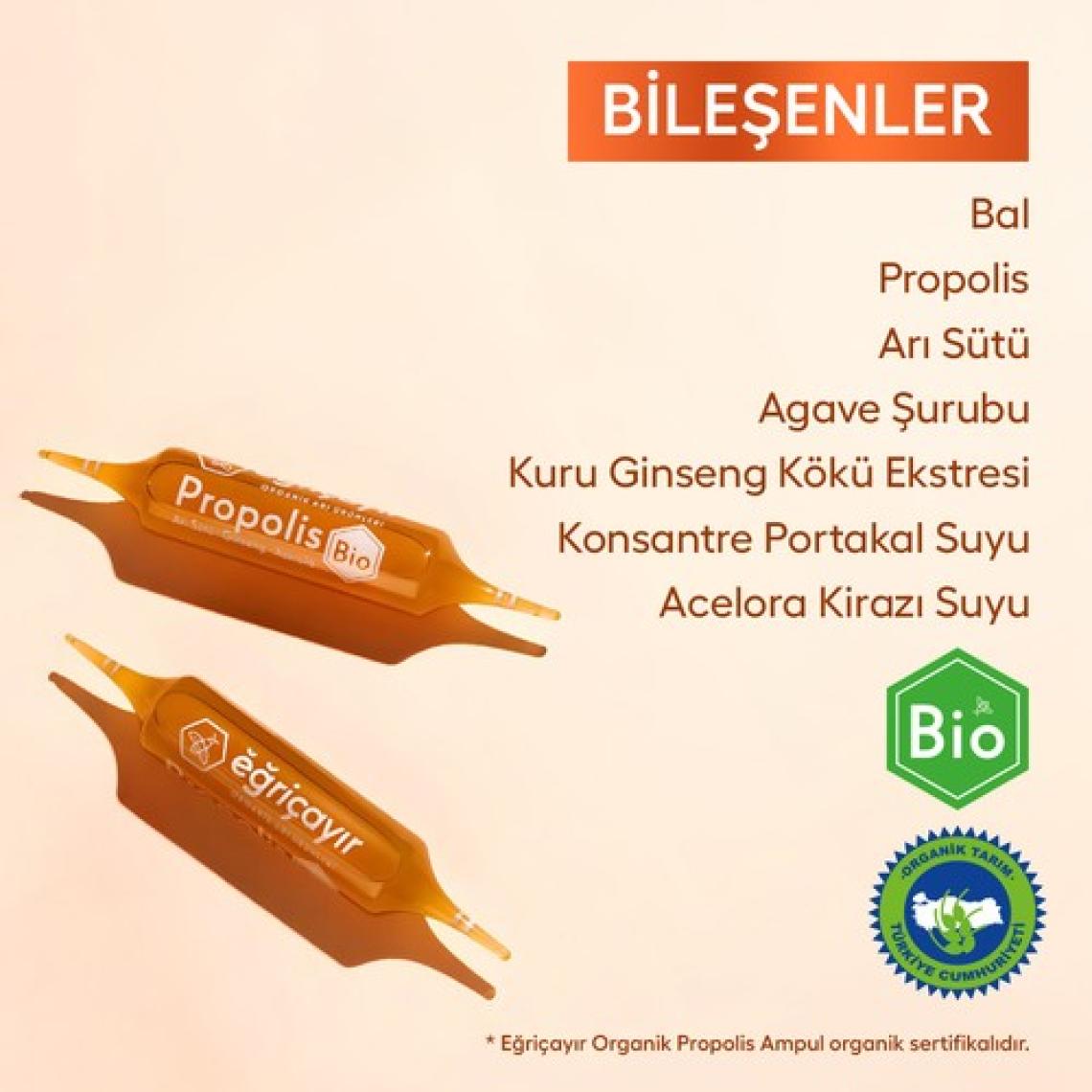 Eğriçayır Organik Propolis Ampülü