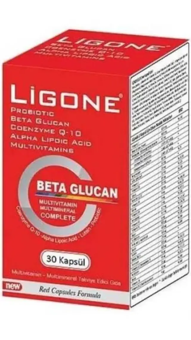Beta Glucan Probiotic Multivitamin 30 Kapsül