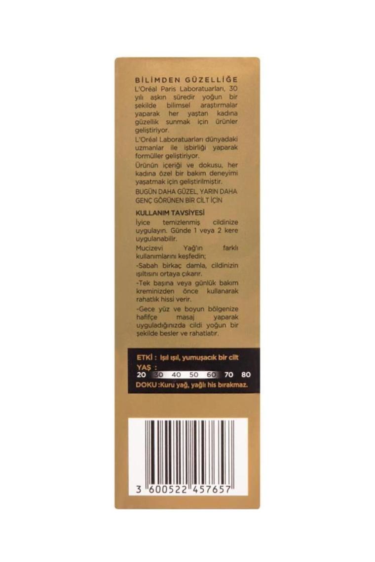 L'oréal Paris Mucizevi Yağ Günlük Yüz Bakım Yağı