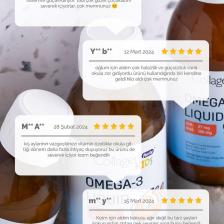 Omega-3 Kids Liquid & Multivitamin 150ml Çocuklar Için Portakal Aromalı Sıvı Balık Yağı