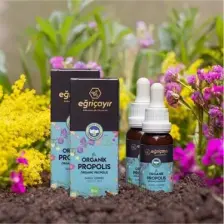 Eğriçayır Organik Su Bazlı Propolis Damla 2 x 20 ml
