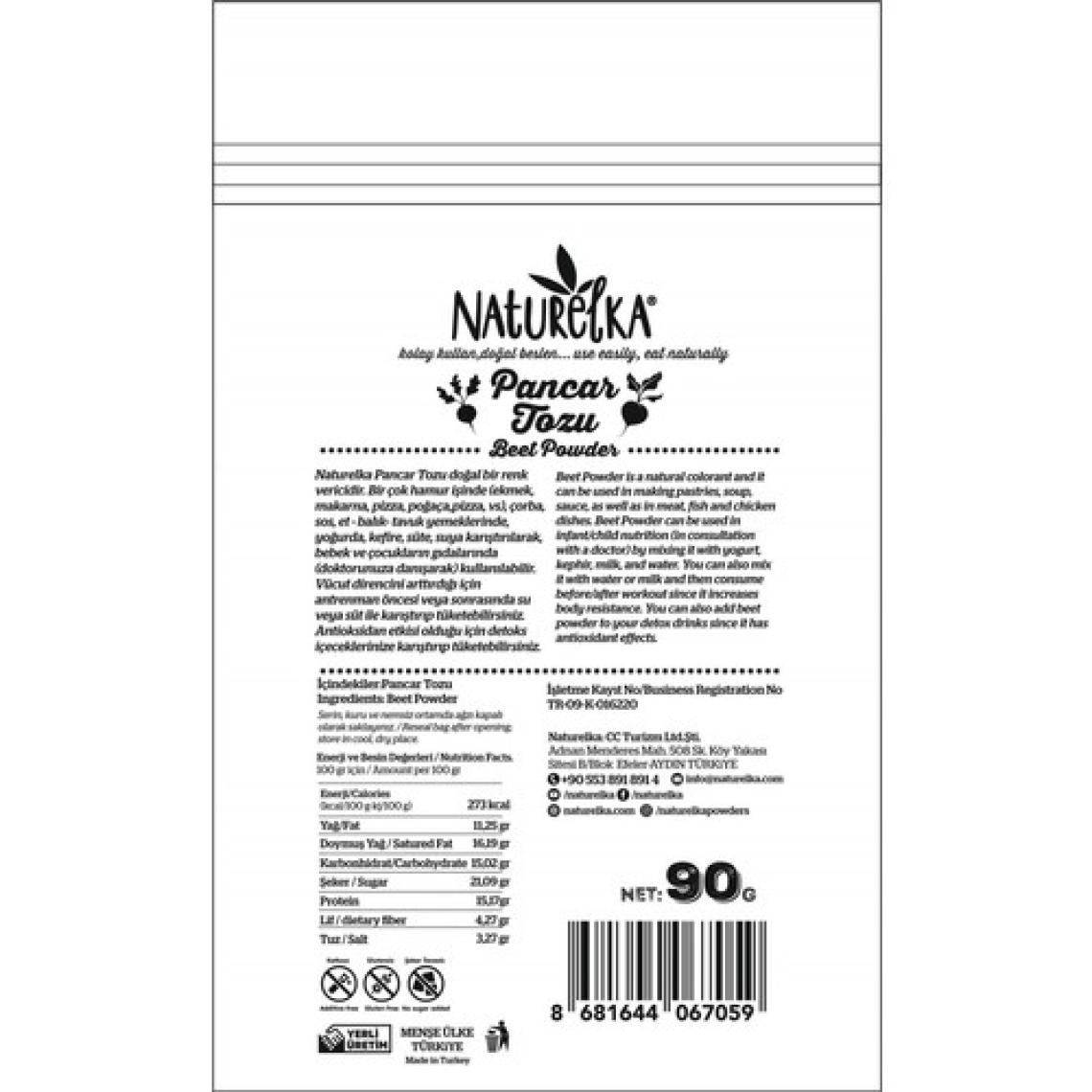 Naturelka Pancar Tozu 90 gr