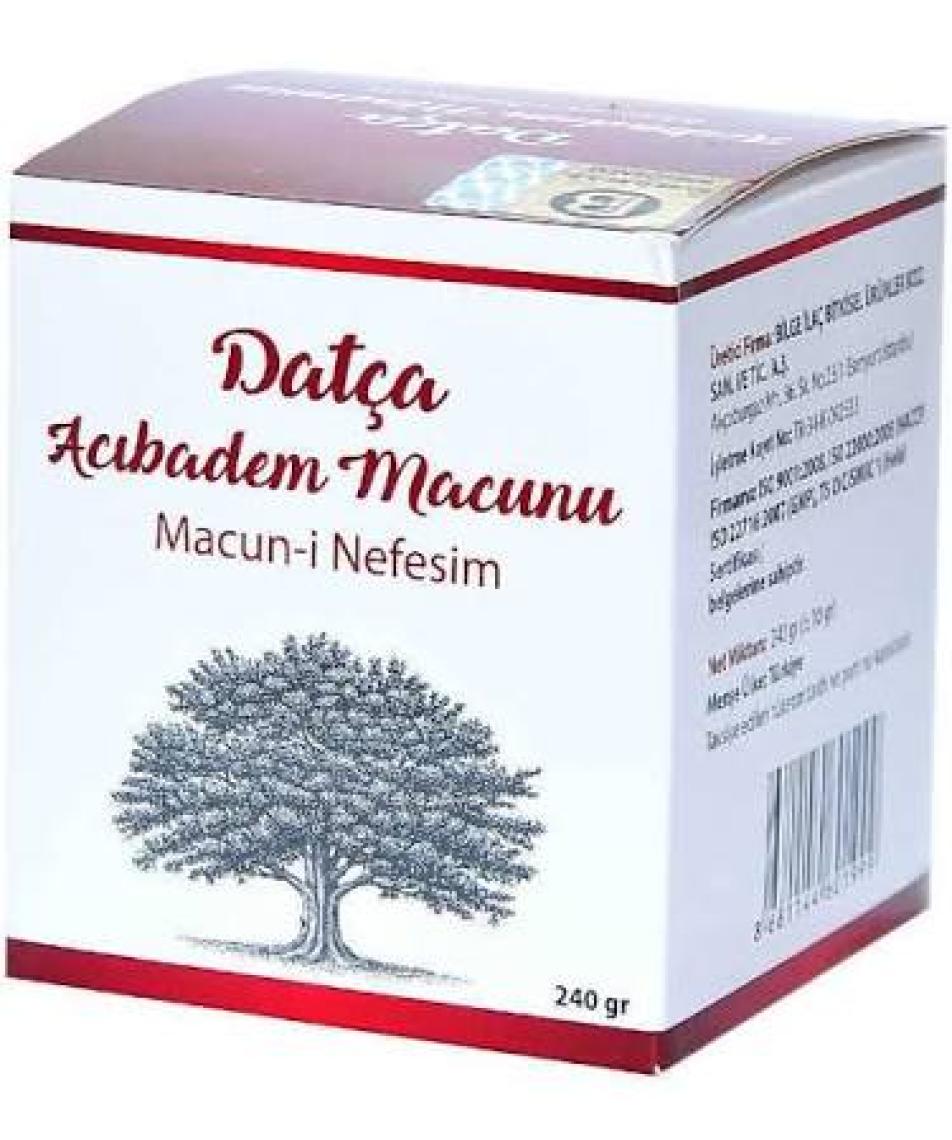 Datça Macun-İ Nefesim Damla Sakızlı Ve Acı Bademli Bitkisel Karışım Macun