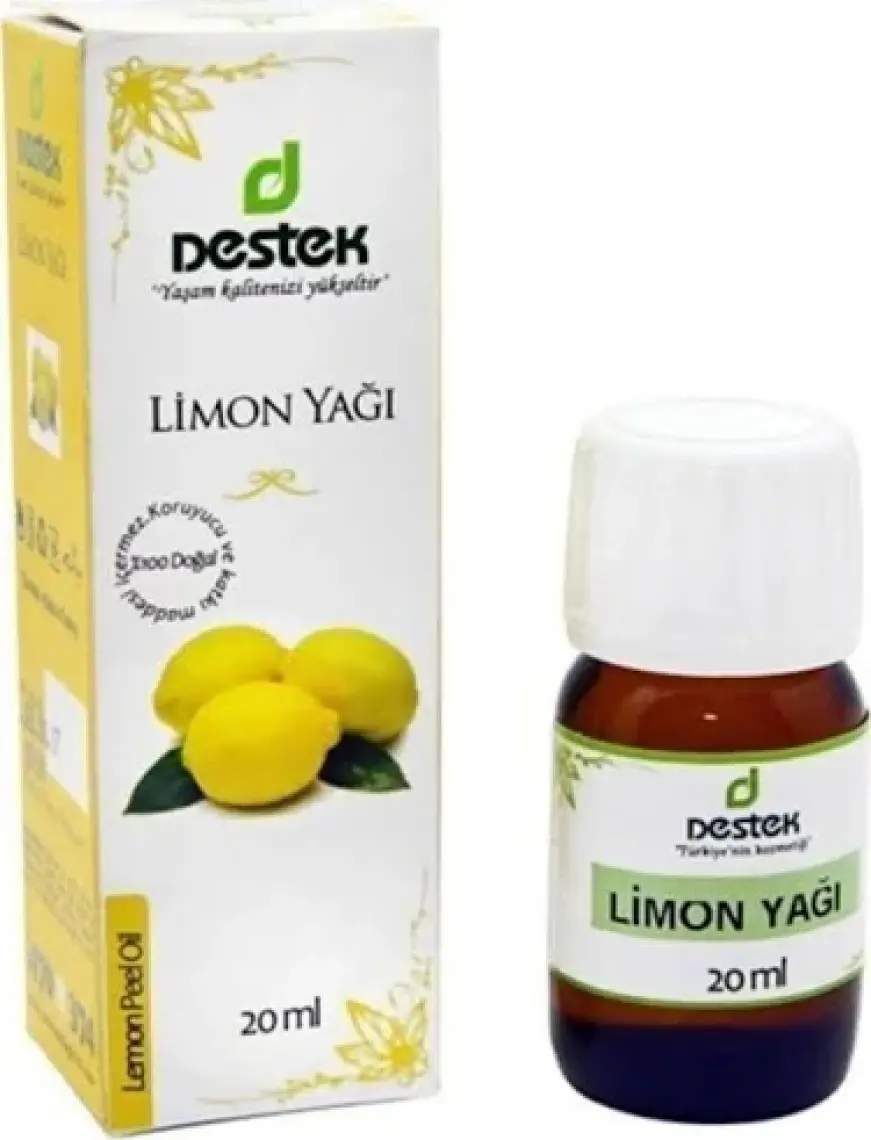 Destek Limon Yağı (Uçucu) 20cc