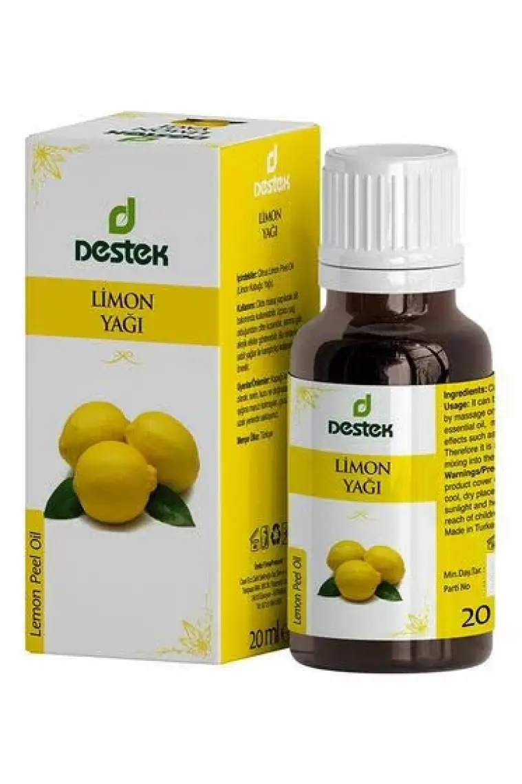 Destek Limon Yağı (Uçucu) 20cc
