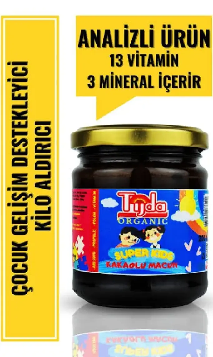 Tijda Kids Çocuk Kakaolu Macun 200 gr