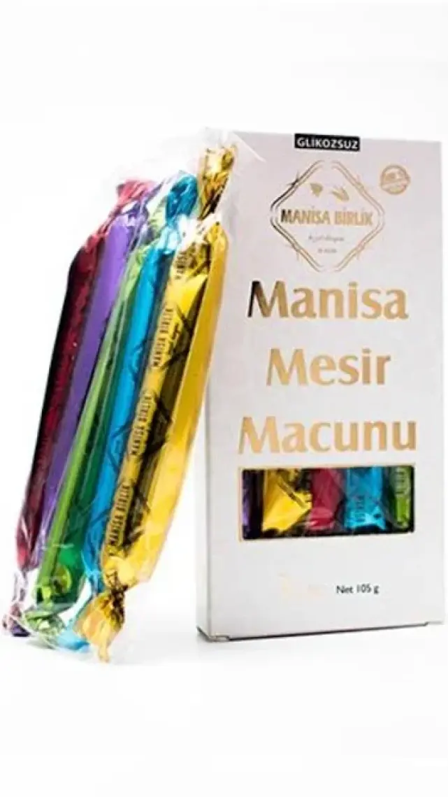 Manisa Birlik Mesir Macunu Glikozsuz 5 Adet Çubuk 105 gr