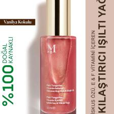 Pink Tangerine Vitamin Içerikli Işıltılı Saç & Vücut Yağı Vanilya 30 ml