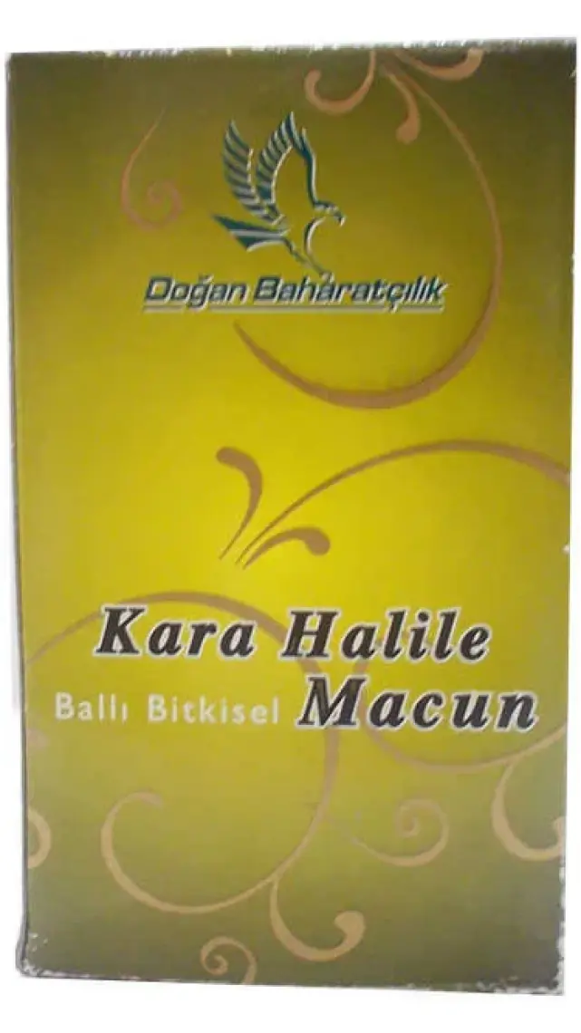 Doğan Baharat Kara Halileli Ballı Bitkisel Macun