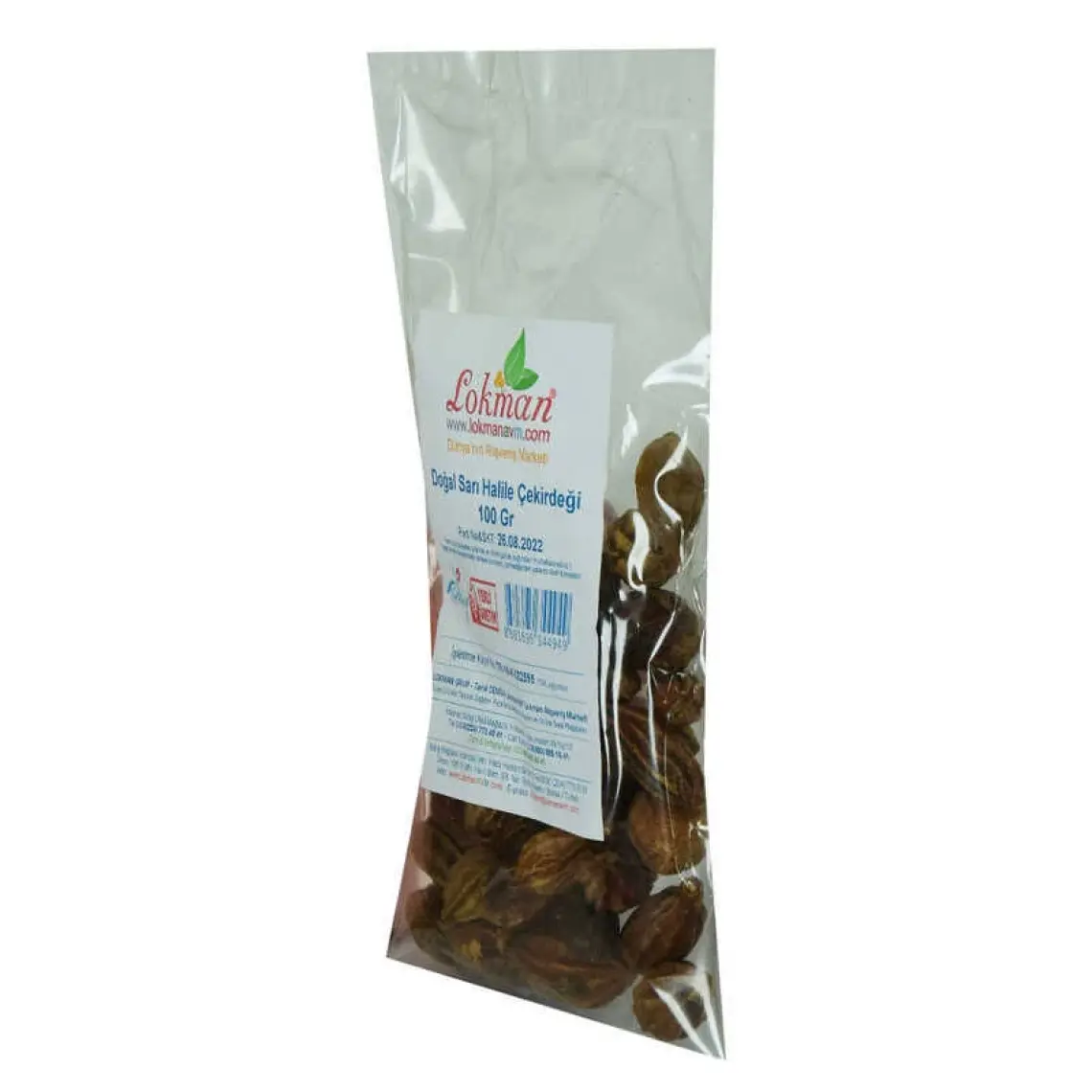 Doğal Sarı Halile Çekirdeği Sarı Helile 100 gr