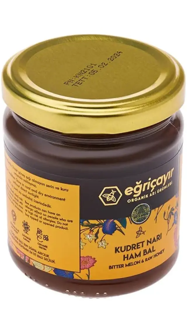 Eğriçayır Kudret Narı + Ham Bal 240 gr