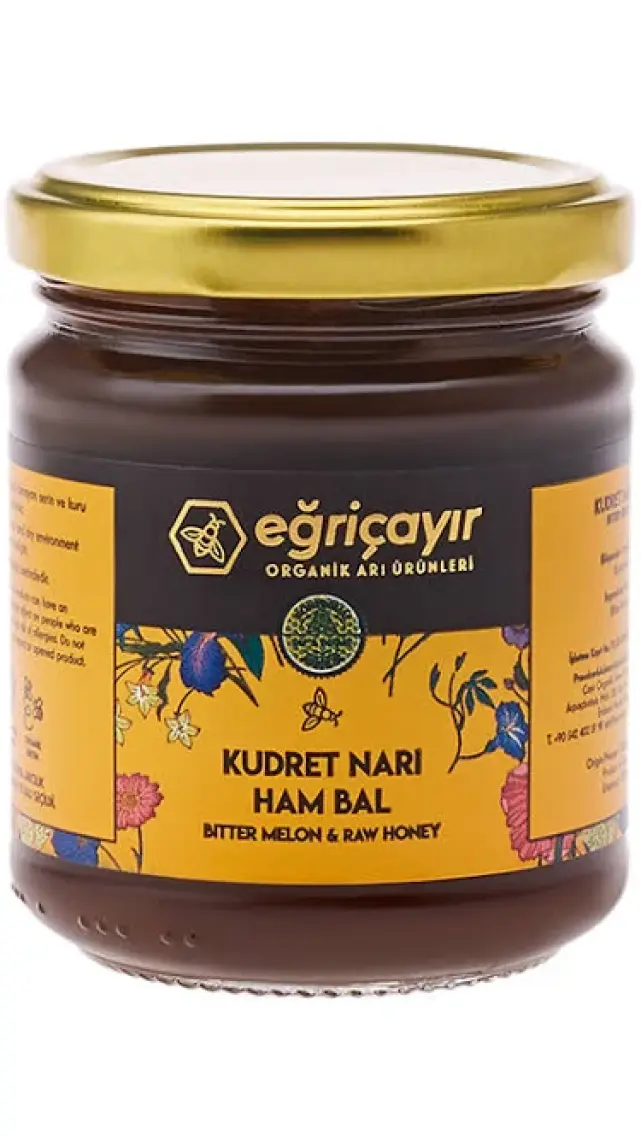 Eğriçayır Kudret Narı + Ham Bal 240 gr