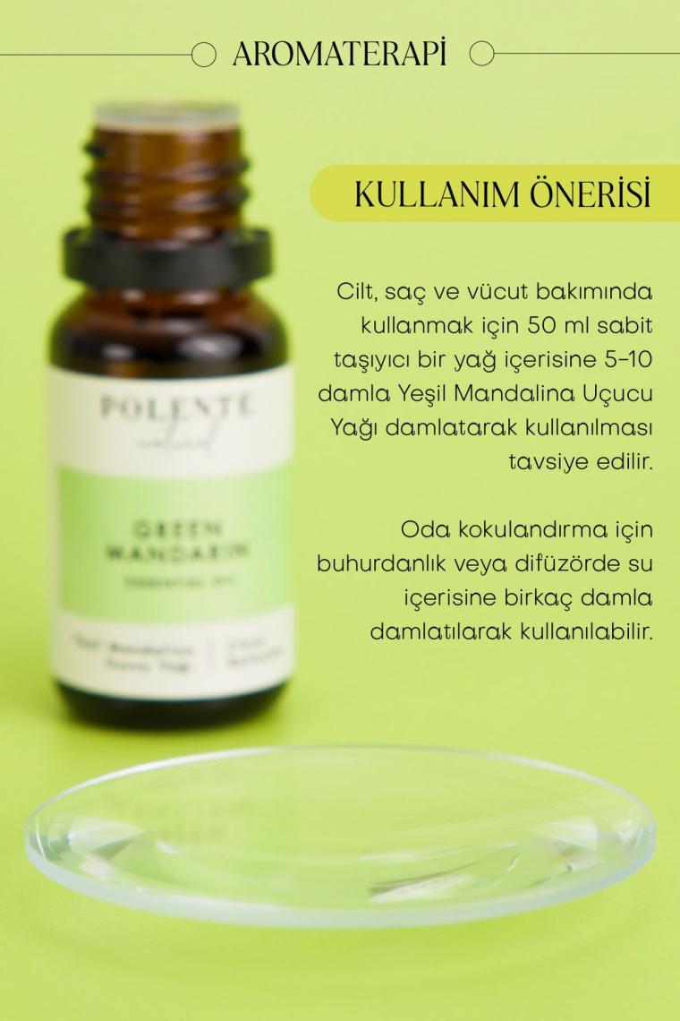 Yeşil Mandalina Uçucu Yağı (10 ml)