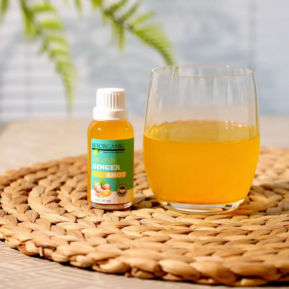 Beyorganik ORGANİK Ginger Shot (7 Adetx30ml) (PESTİSİT ANALİZLİ)