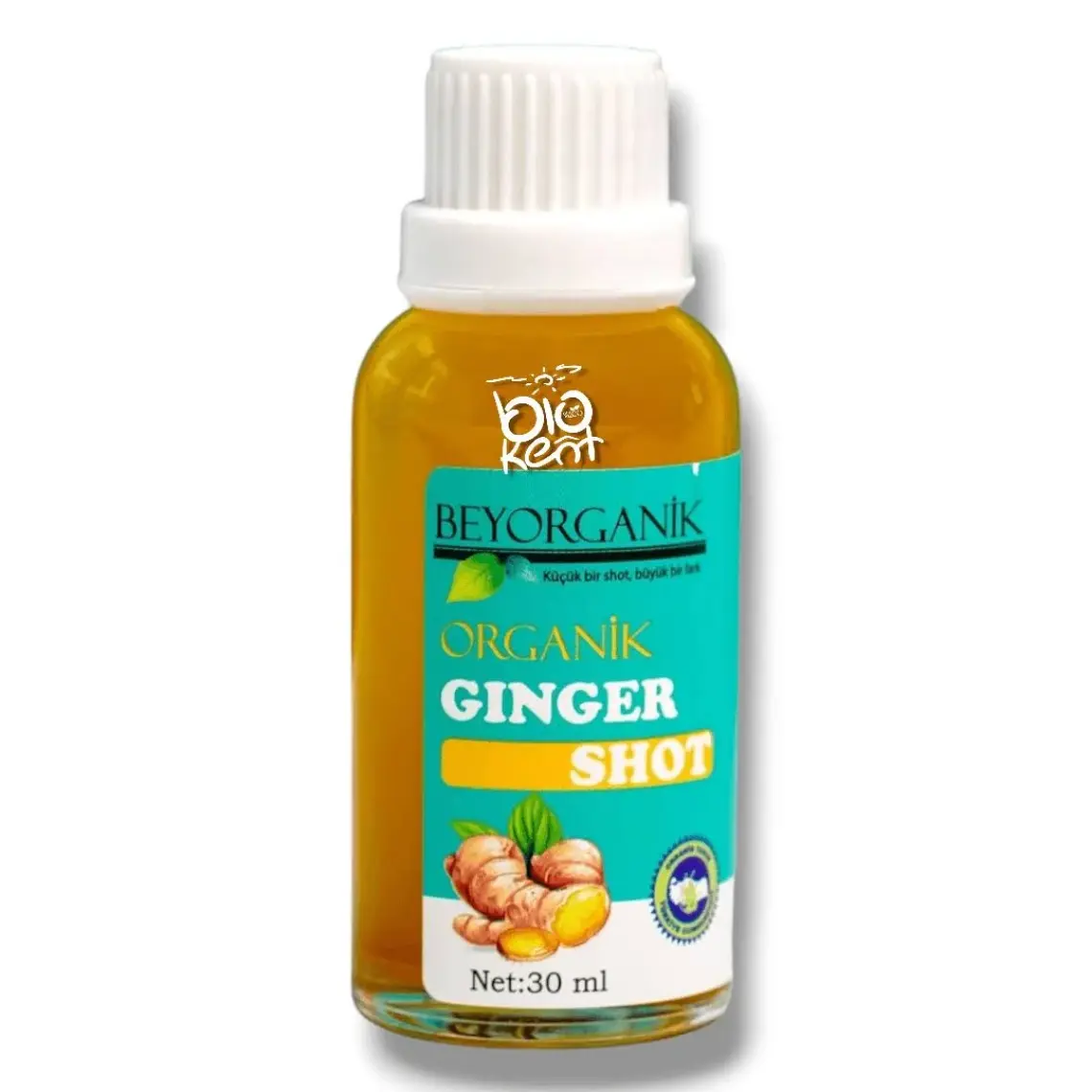 Beyorganik ORGANİK Ginger Shot (7 Adetx30ml) (PESTİSİT ANALİZLİ)