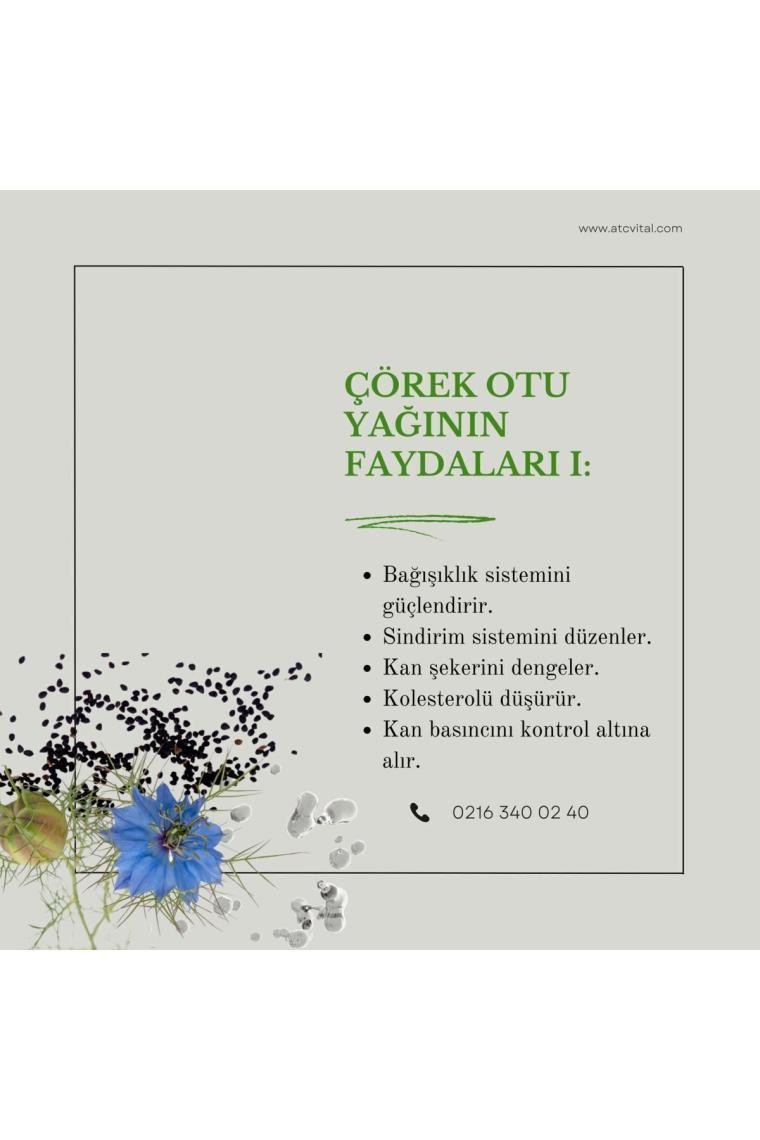 Atc Vital Natürel Çörekotu Yağı 250 ml