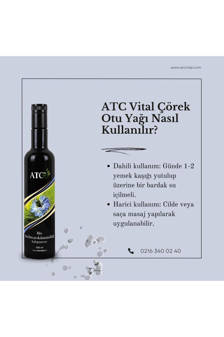Atc Vital Natürel Çörekotu Yağı 250 ml
