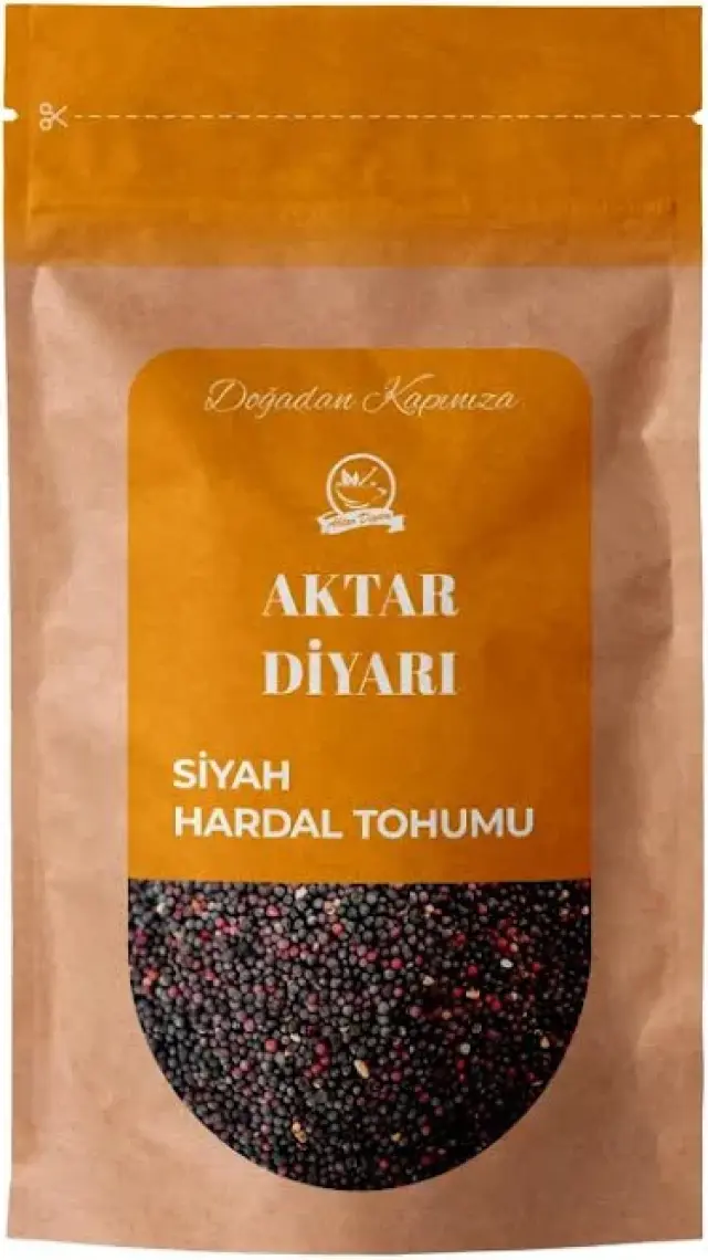 Aktar Diyarı Siyah Hardal Tohumu 1 kg