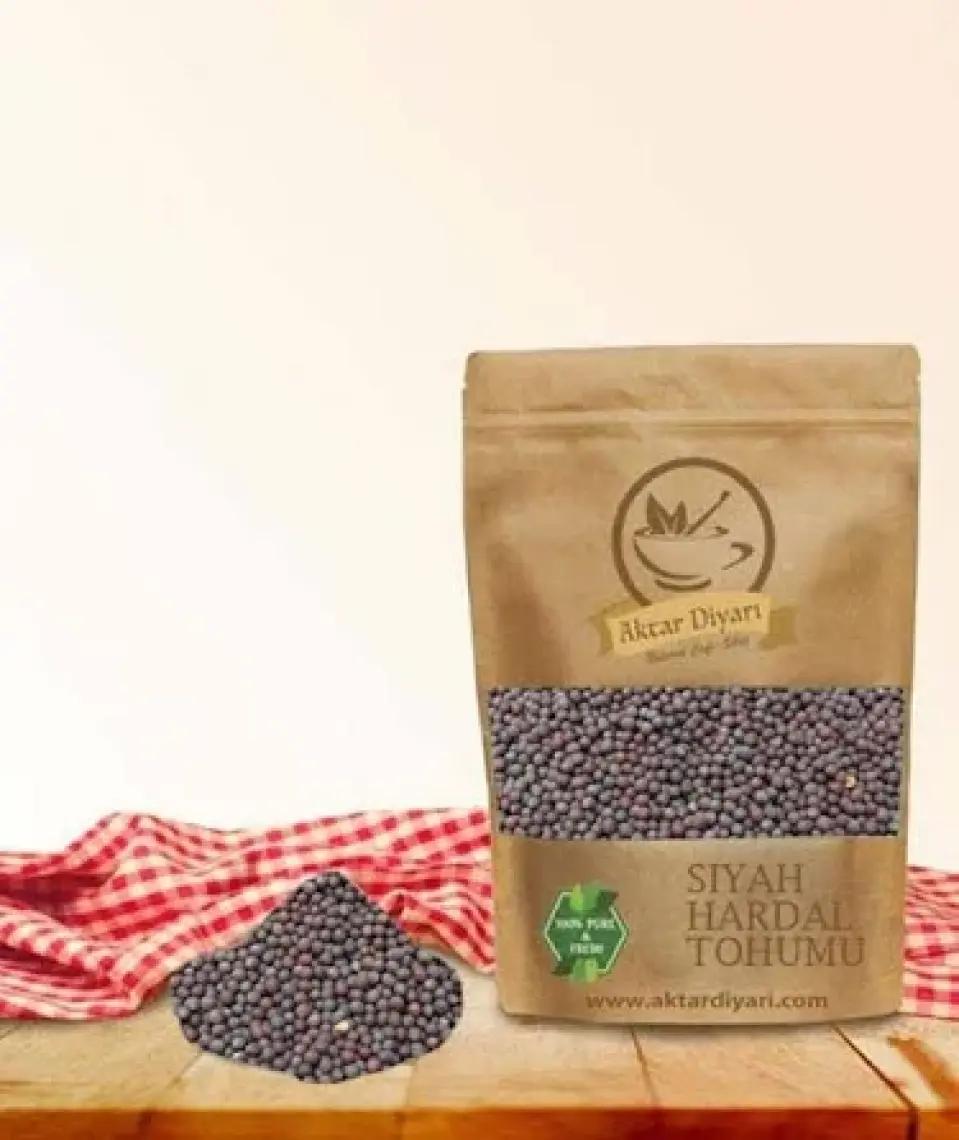 Aktar Diyarı Siyah Hardal Tohumu 1 kg