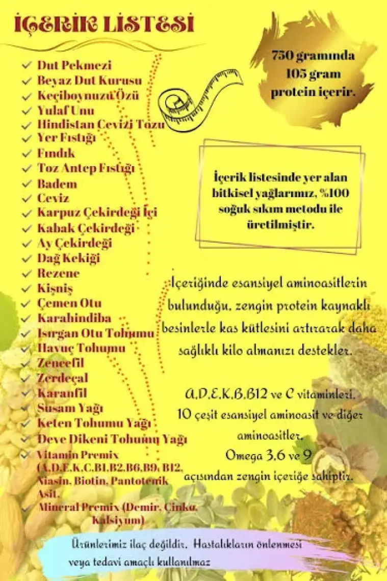 Tijda Dutlu-Harnuplu Macun 750 gr