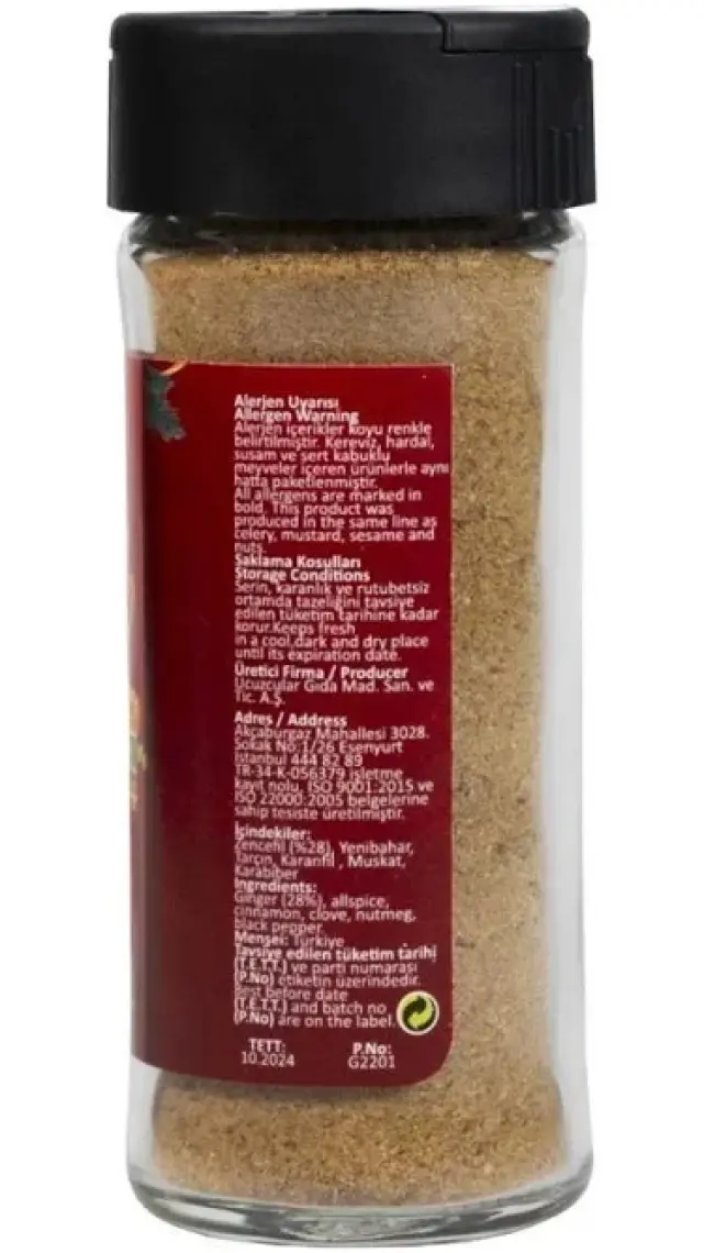 Gingerbread Baharat Karışımı 45 G