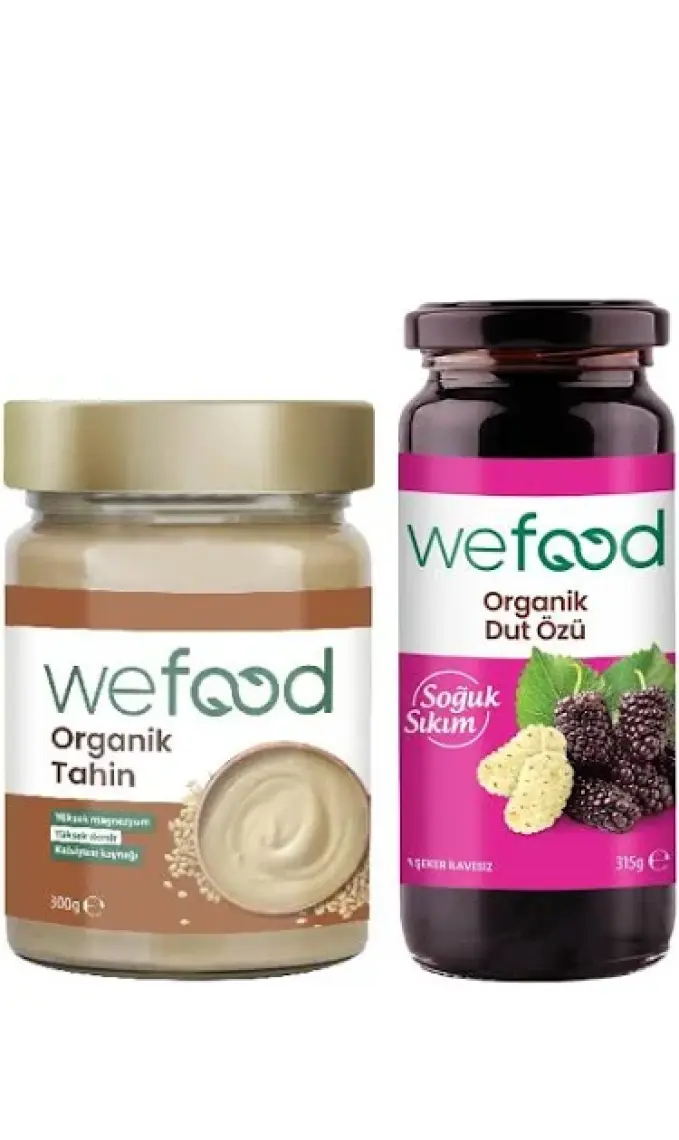 Wefood Tahin 300 gr + Dut Özü 315 gr