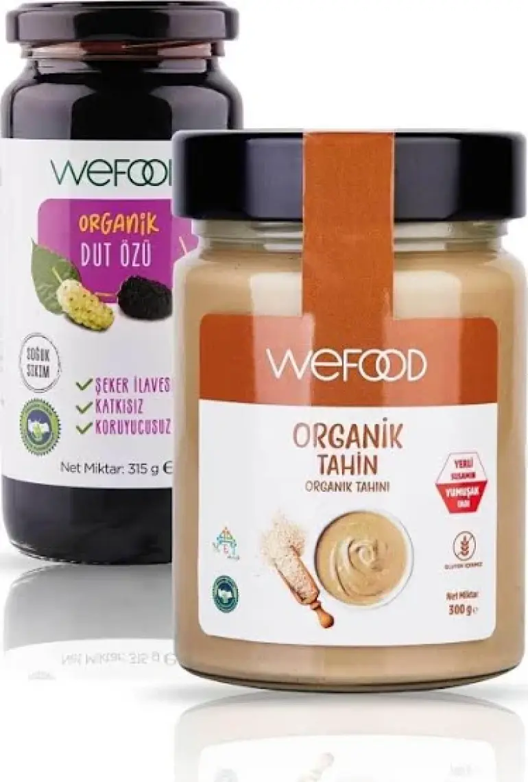 Wefood Tahin 300 gr + Dut Özü 315 gr