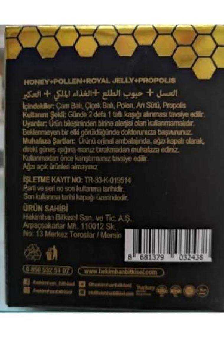Hekimhan Bal Polen Arı Sütü Propolis 240 gr