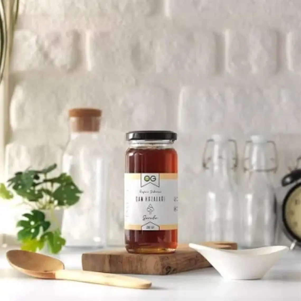 OG natural Kozalak Şurubu 280 Gr (Rafine Şekersiz)