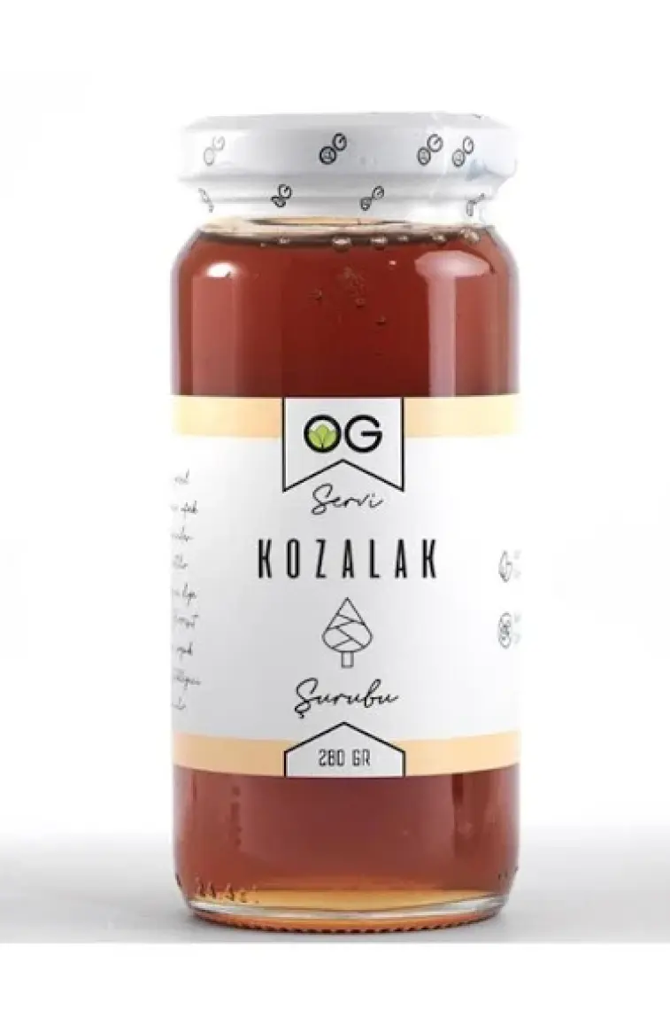 OG natural Kozalak Şurubu 280 Gr (Rafine Şekersiz)