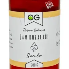 OG natural Kozalak Şurubu 280 Gr (Rafine Şekersiz)