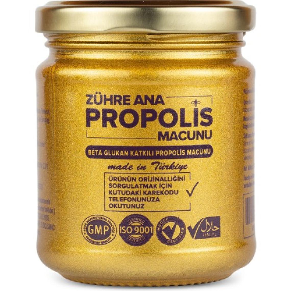 Zühre Ana Propolis Macunu - Beta Glukan ve Ginseng Katkılı (Orijinal Hologramlı Ürün)
