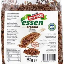 Essen Organik Keten Tohumu 250 gr