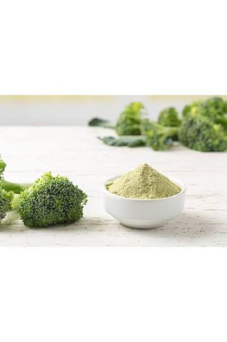 Kuru Yeşil - Brokoli Tozu - Dried Vegetables Powder - Broccoli Powder - Doğal Sebze Tozu - 100 Gr