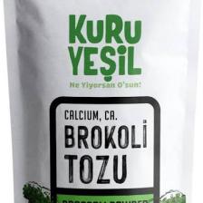Kuru Yeşil - Brokoli Tozu - Dried Vegetables Powder - Broccoli Powder - Doğal Sebze Tozu - 100 Gr
