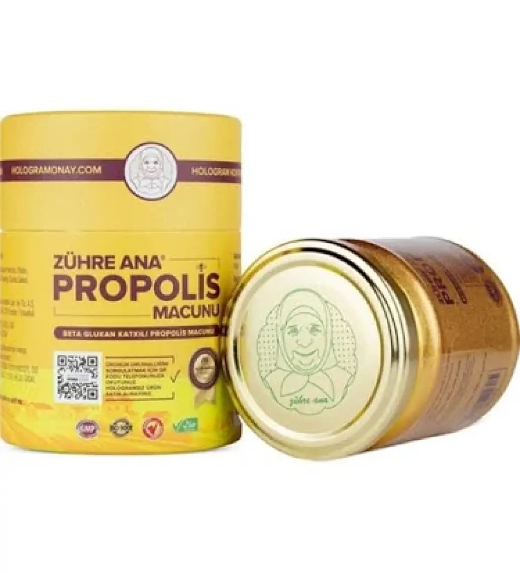 Zühre Ana Propolis Macunu - Beta Glukan ve Ginseng Katkılı (Orijinal Hologramlı Ürün)
