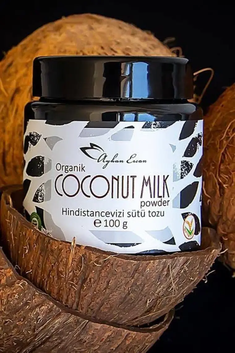Ayhan Ercan Organik Hindistan Cevizi Sütü Tozu 100 G