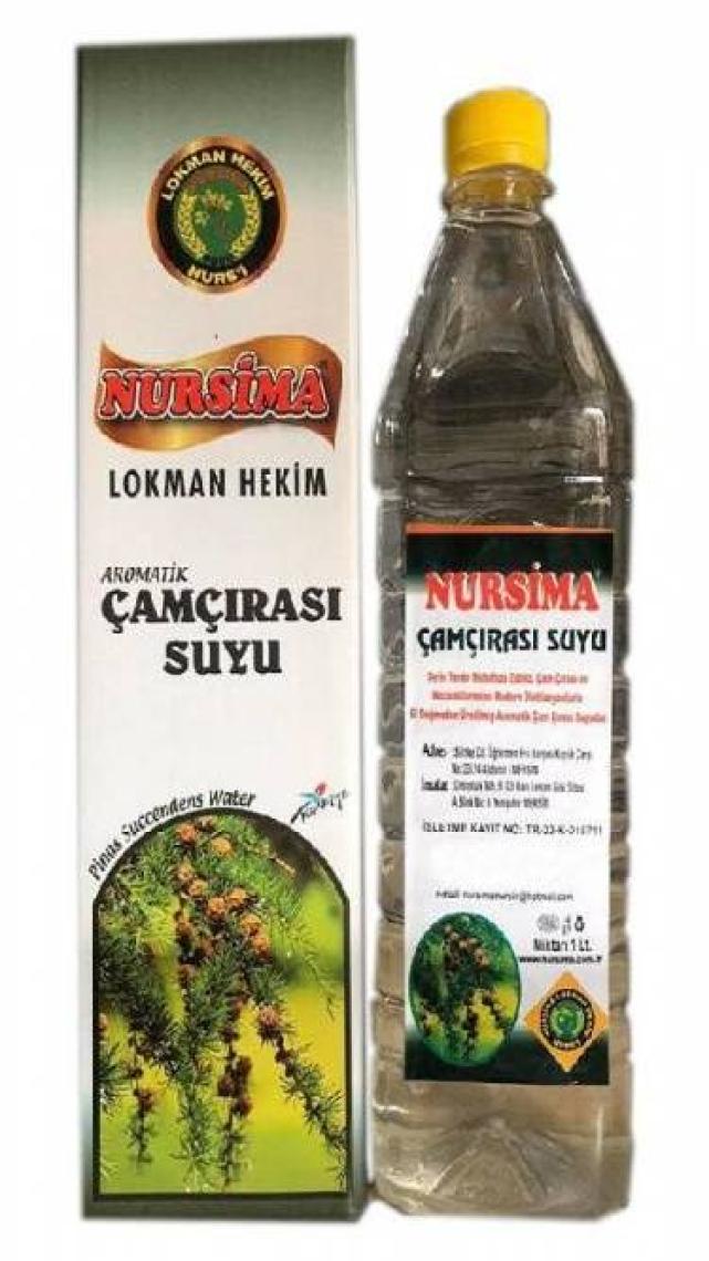 Nursima Bitkisel Çam Çırası Suyu 1lt