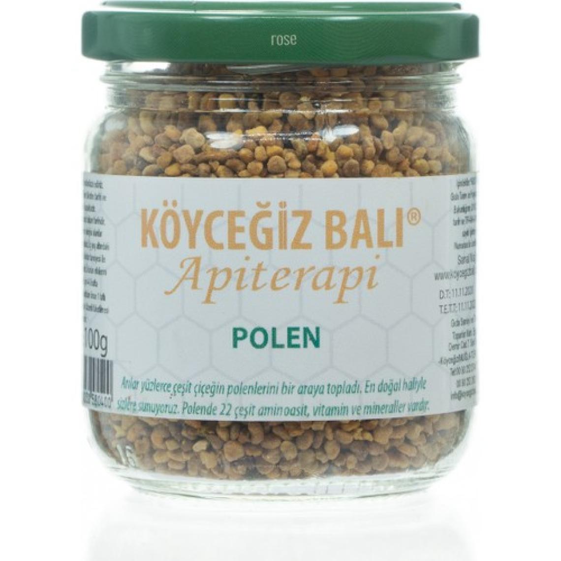 Köyceğiz Balı Arı Poleni 100 G Cam Kavanoz