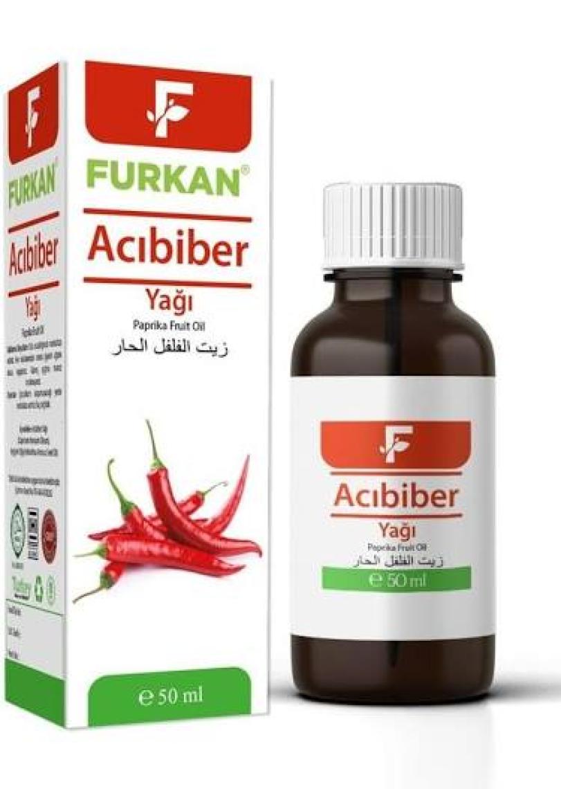 Furkan Acıbiber Yağı 50 ml